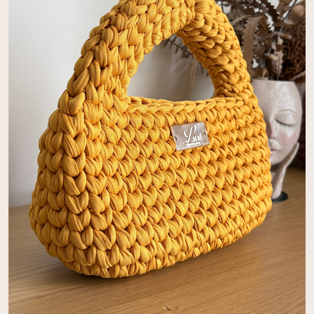 Mini Bag - Chunky T-shirt Yarn