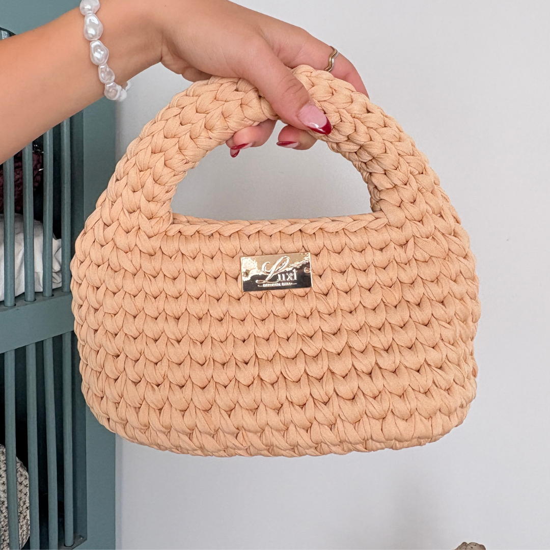 Mini Bag - Chunky T-shirt Yarn