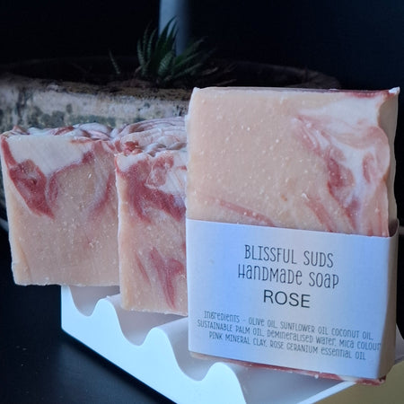 Handmade Soapbar - ROSE GERANIUM