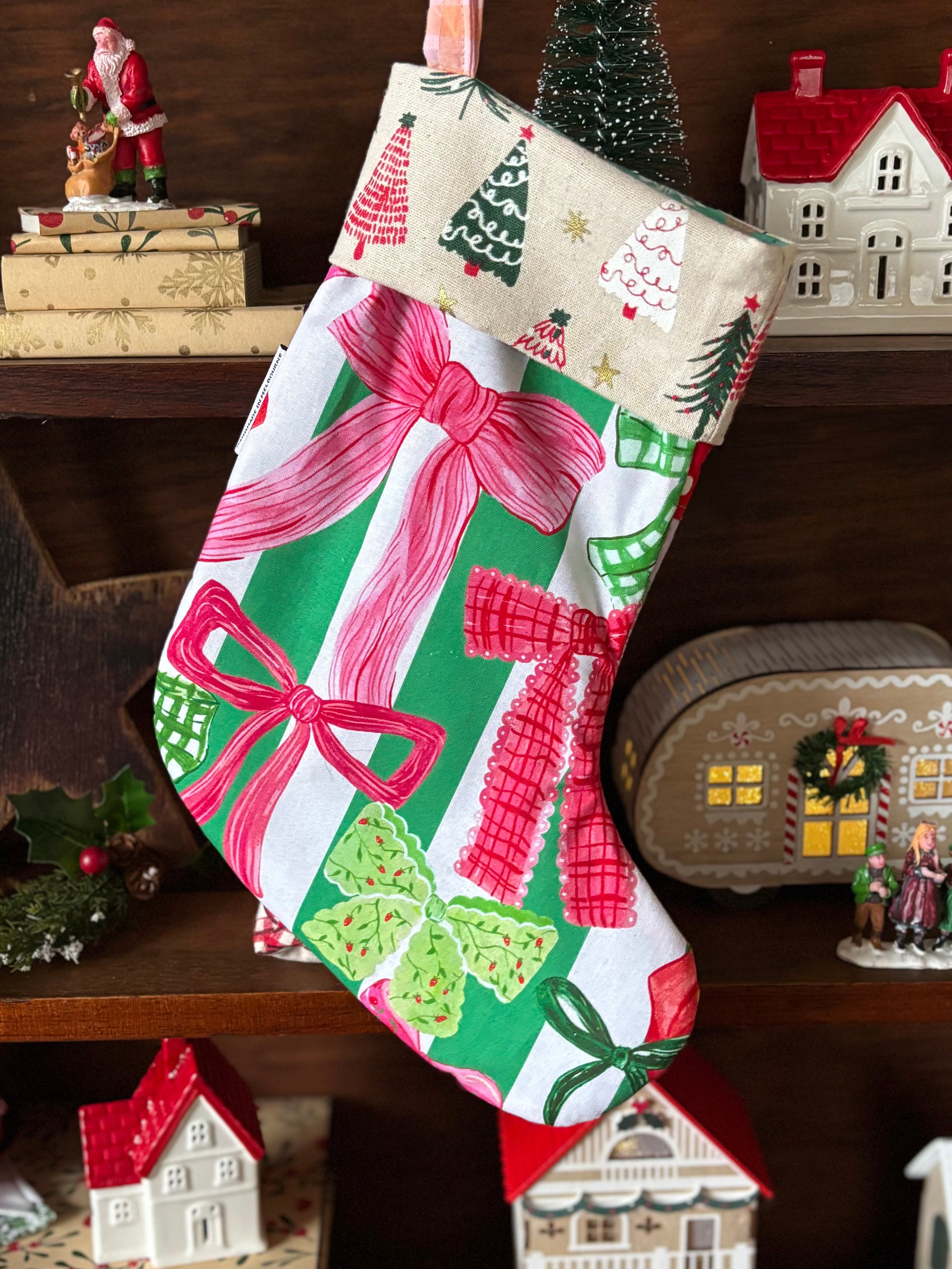 Christmas Santa Stocking Small Size