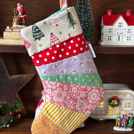 Christmas Santa Stocking Small Size