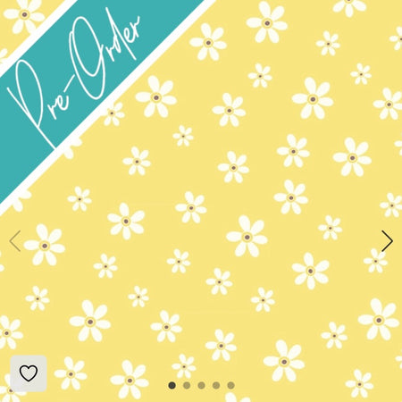 PRE-ORDER Water-resistant wet bags (Candyfloss Easter Ditsy Daisy - JacSlade)