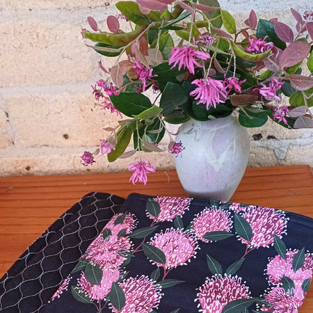 Waratah Placemats - Set of Two