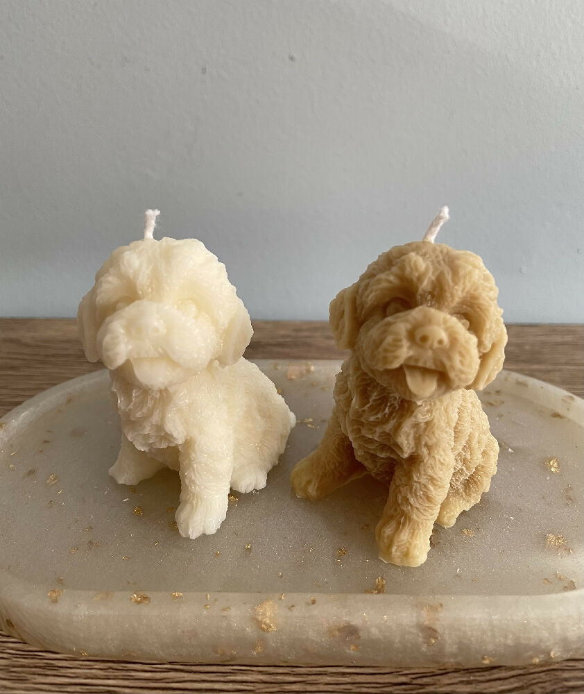 Cavoodle Pillar Candle