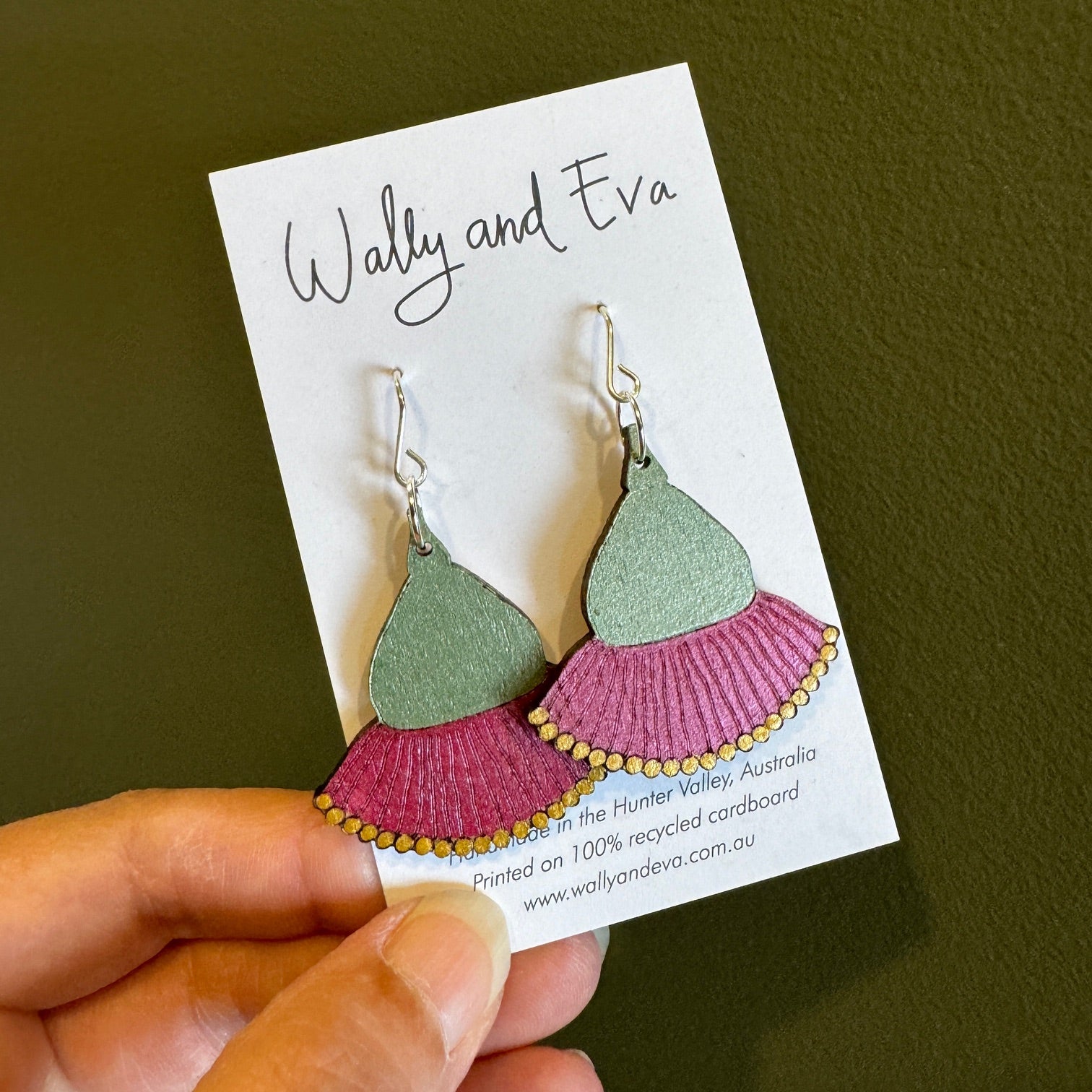 Gumnut Blossom Handmade Earrings