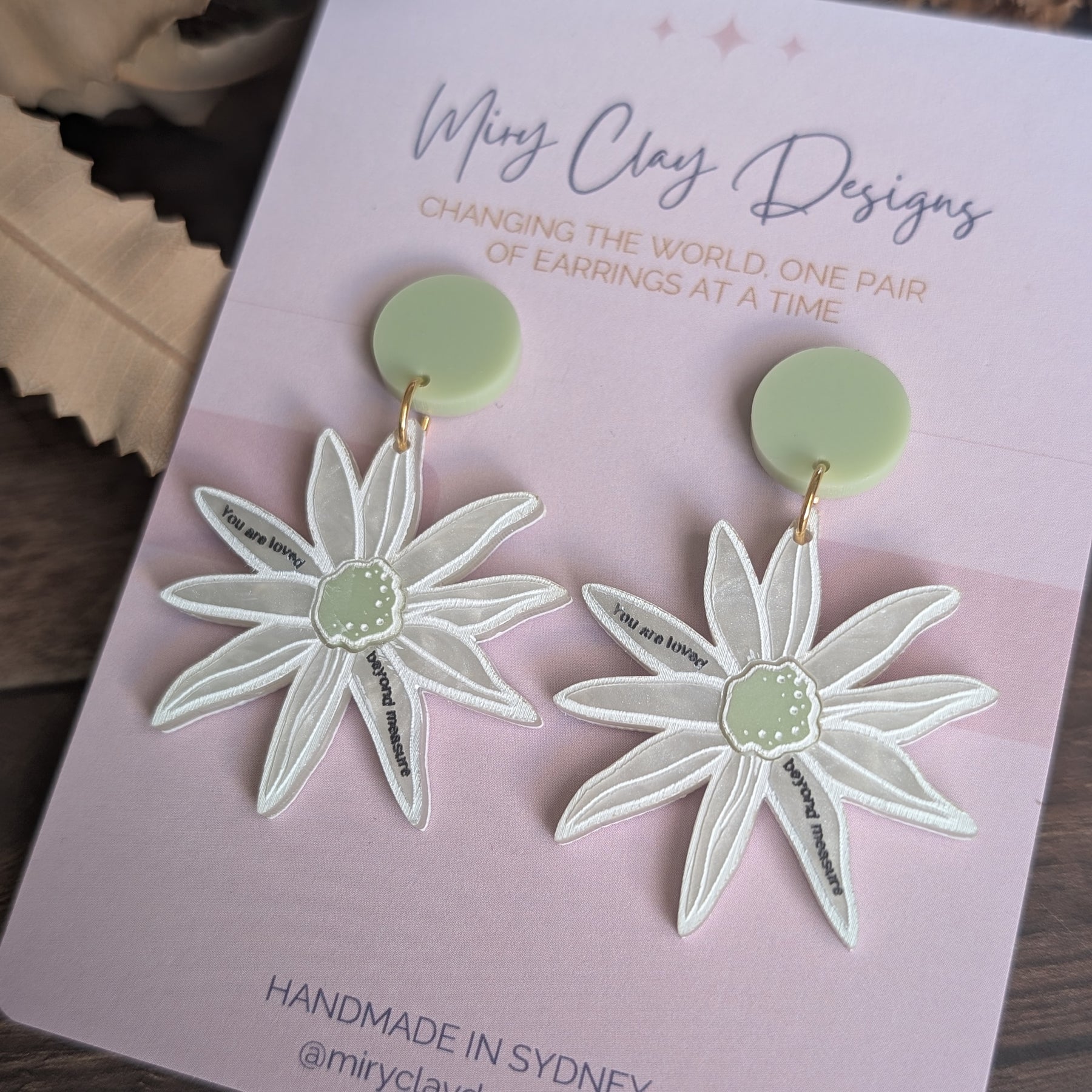 Af-fleur-mation Flannel Dangles