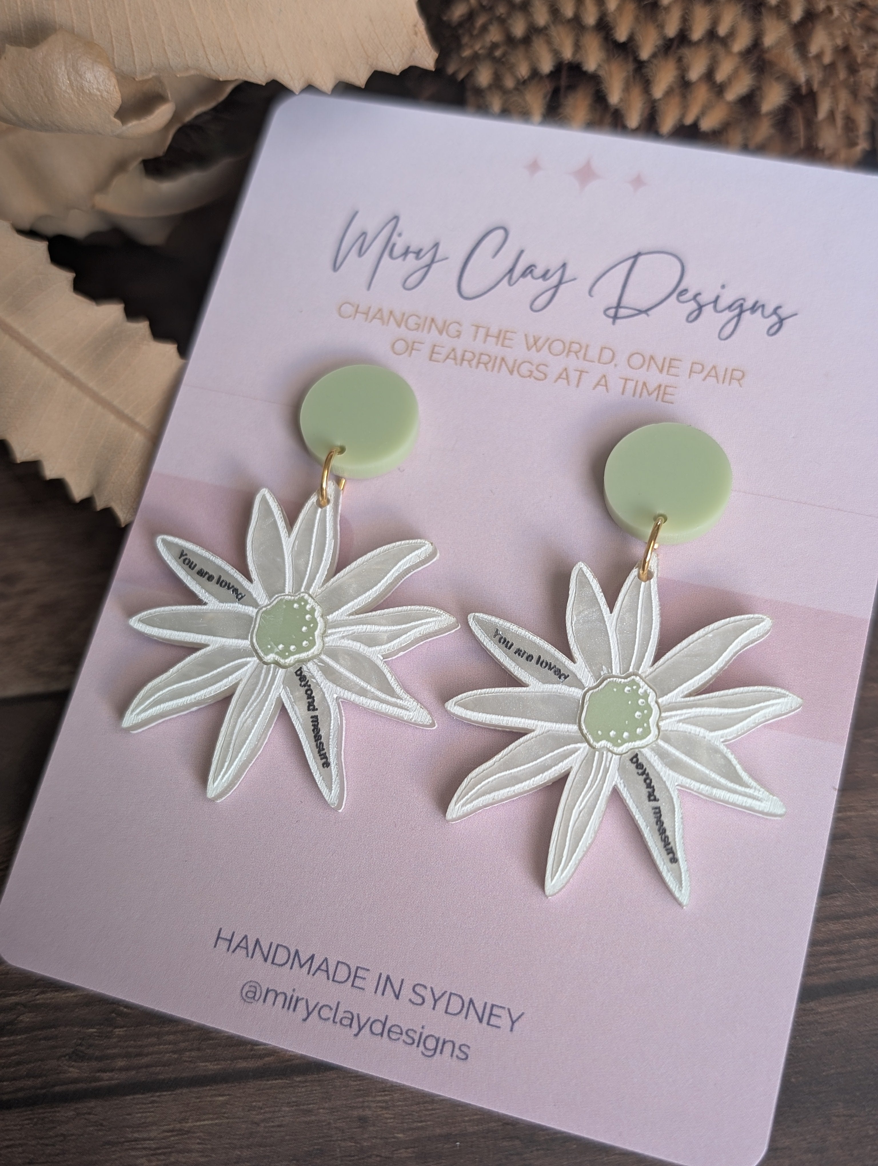 Af-fleur-mation Flannel Dangles