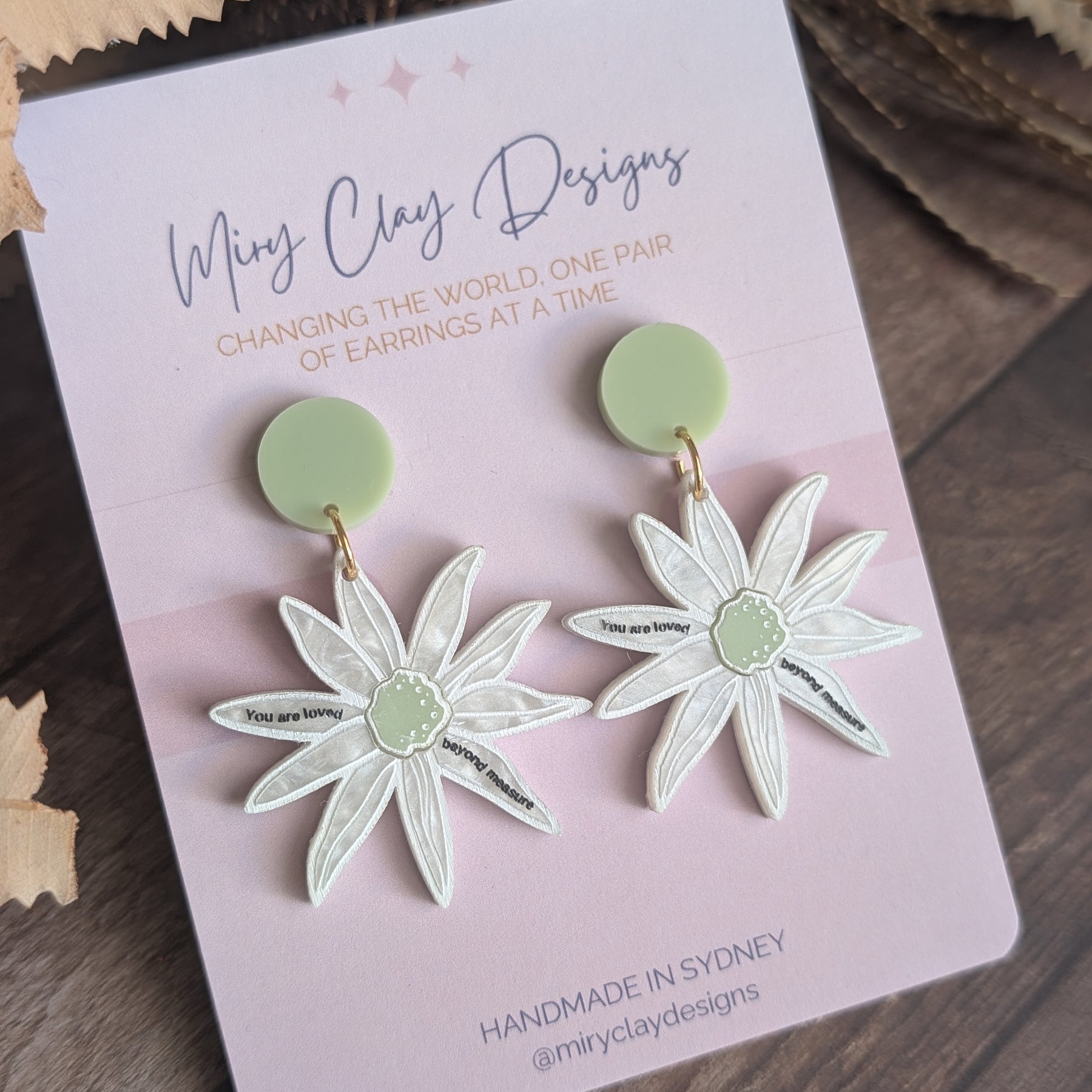 Af-fleur-mation Flannel Dangles