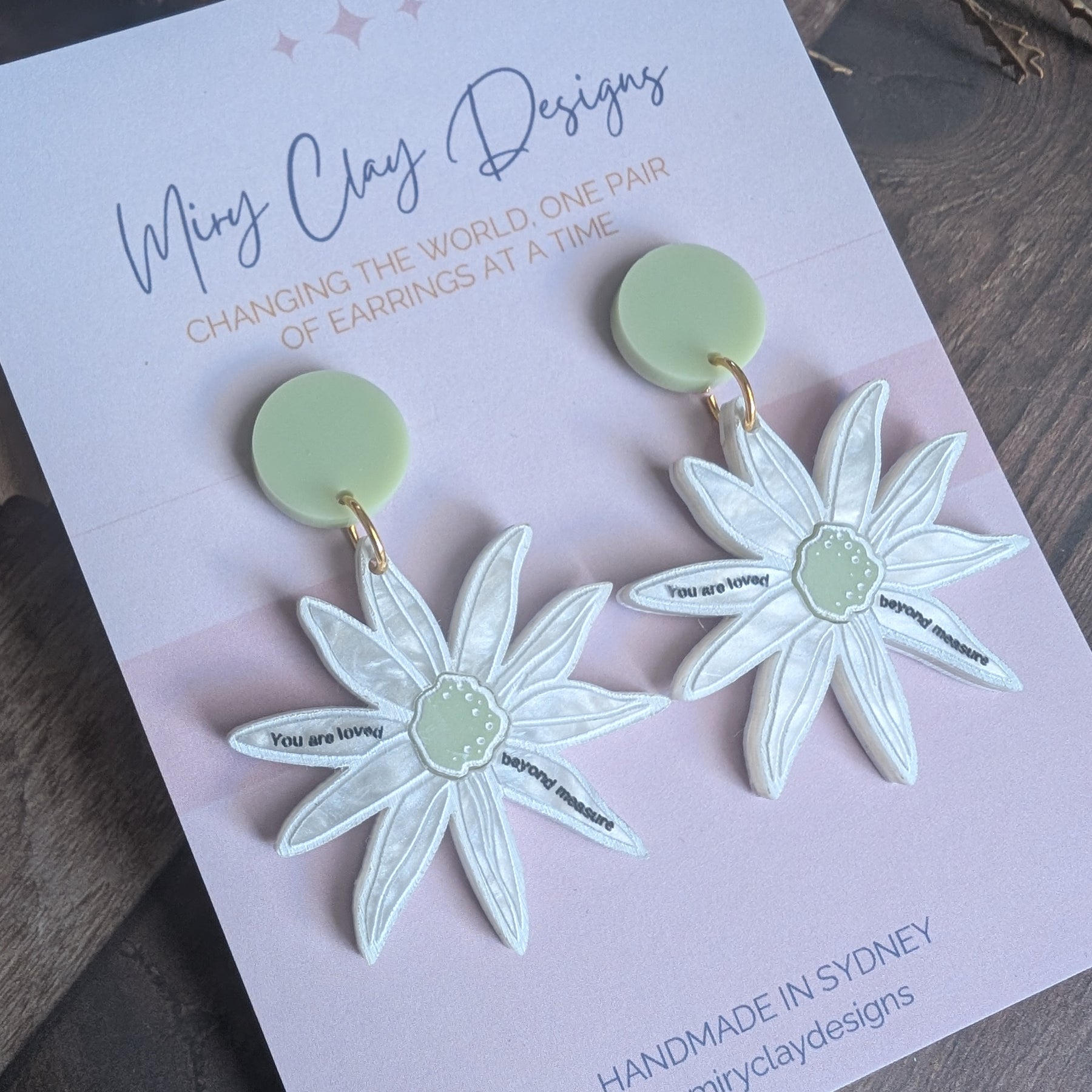 Af-fleur-mation Flannel Dangles