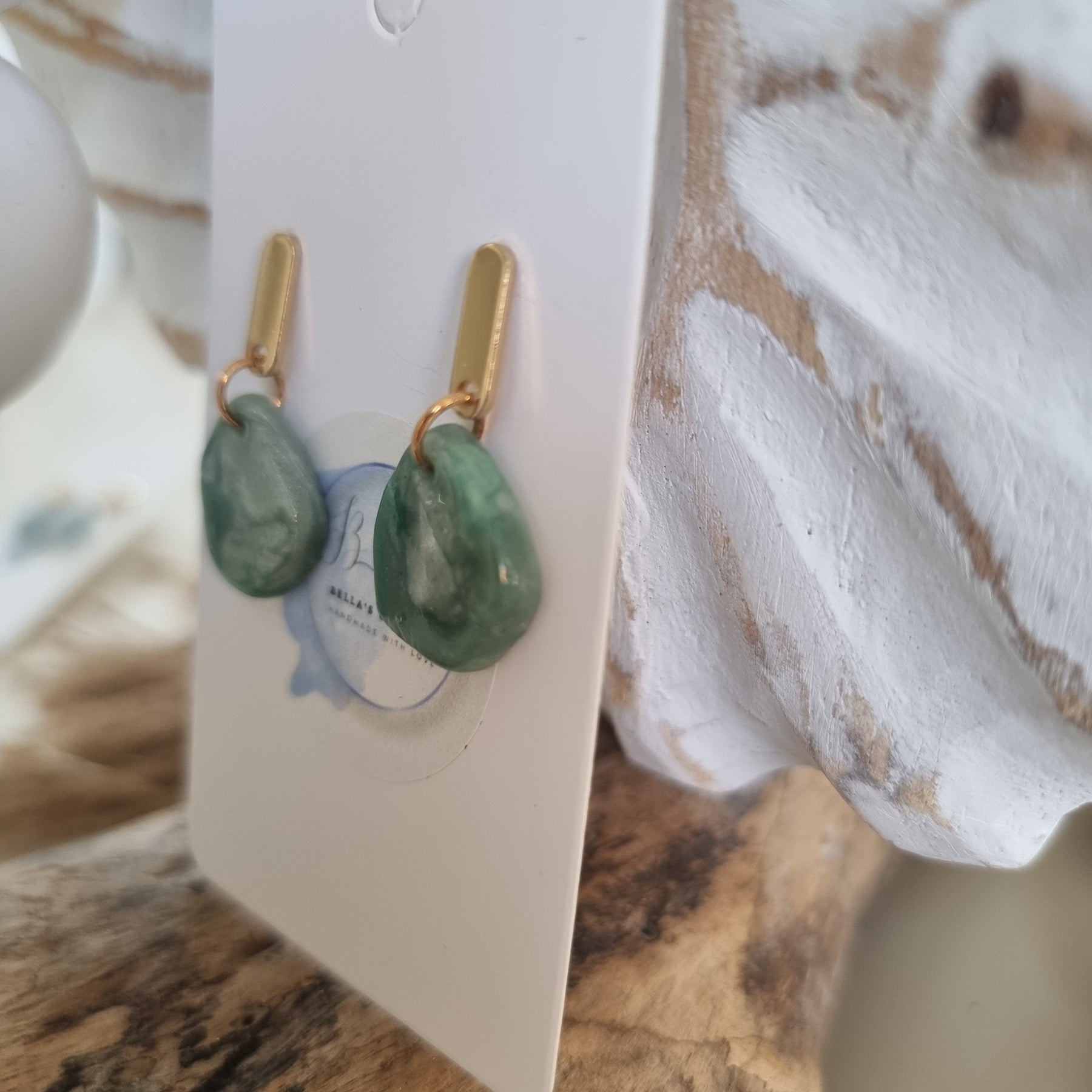 Emerald Mist Small Dangle