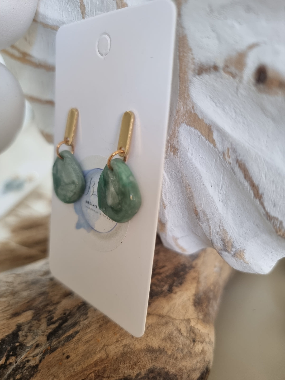 Emerald Mist Small Dangle