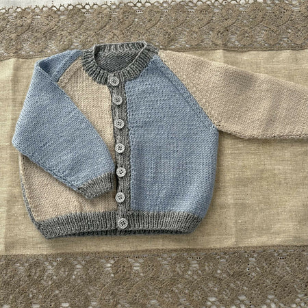 Colour Block Cardigan