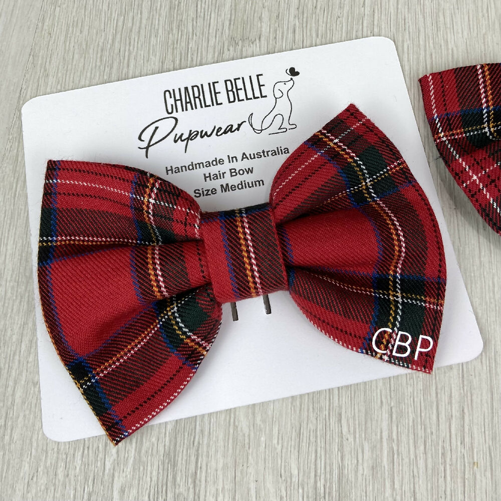 Tartan Pet Bow