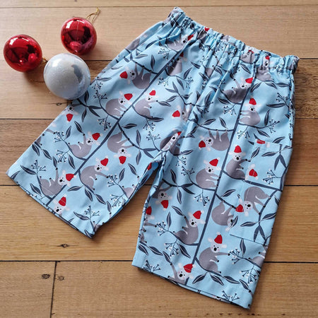 Boys Christmas Shorts | Size 4, 6, 8 years