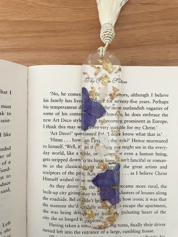 Floral bookmark