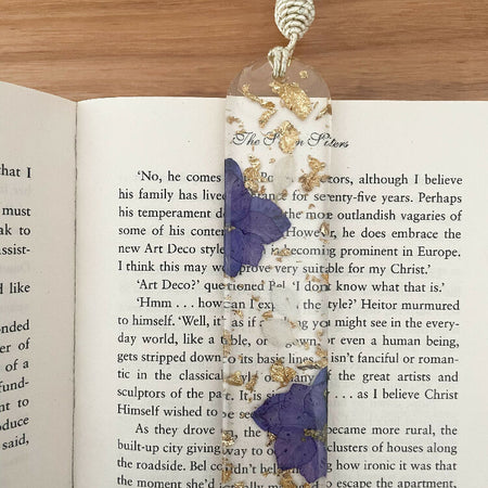 Floral bookmark