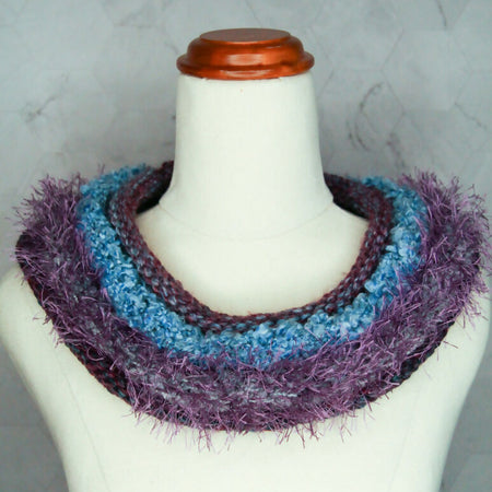 Jacaranda Avenue Hand Knitted Cowl