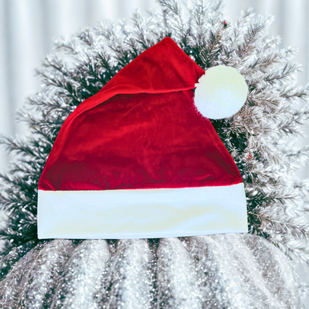 Velvet Santa Hats