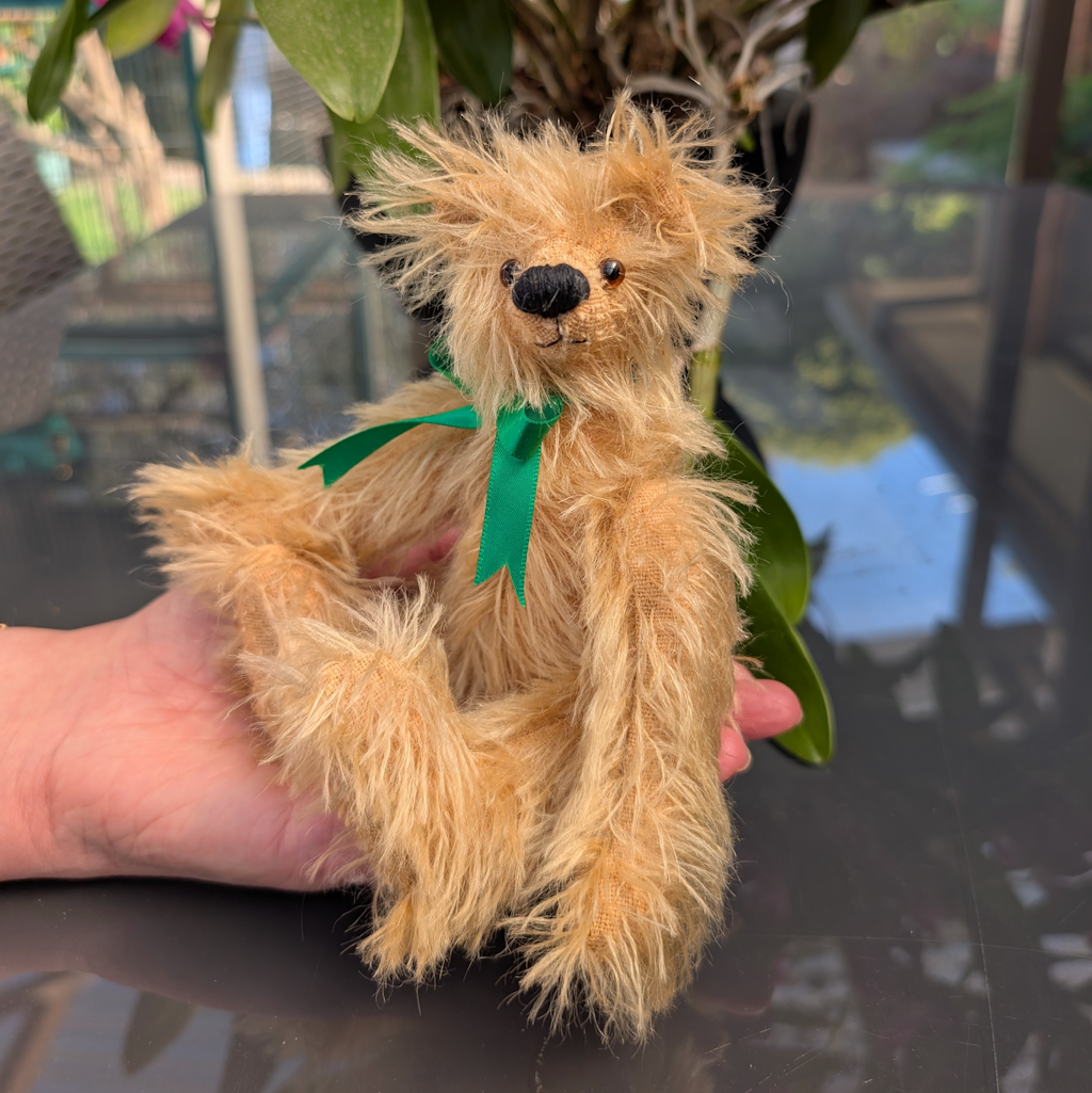 Small Collectable Mohair Bear, Artisan Teddy Bear