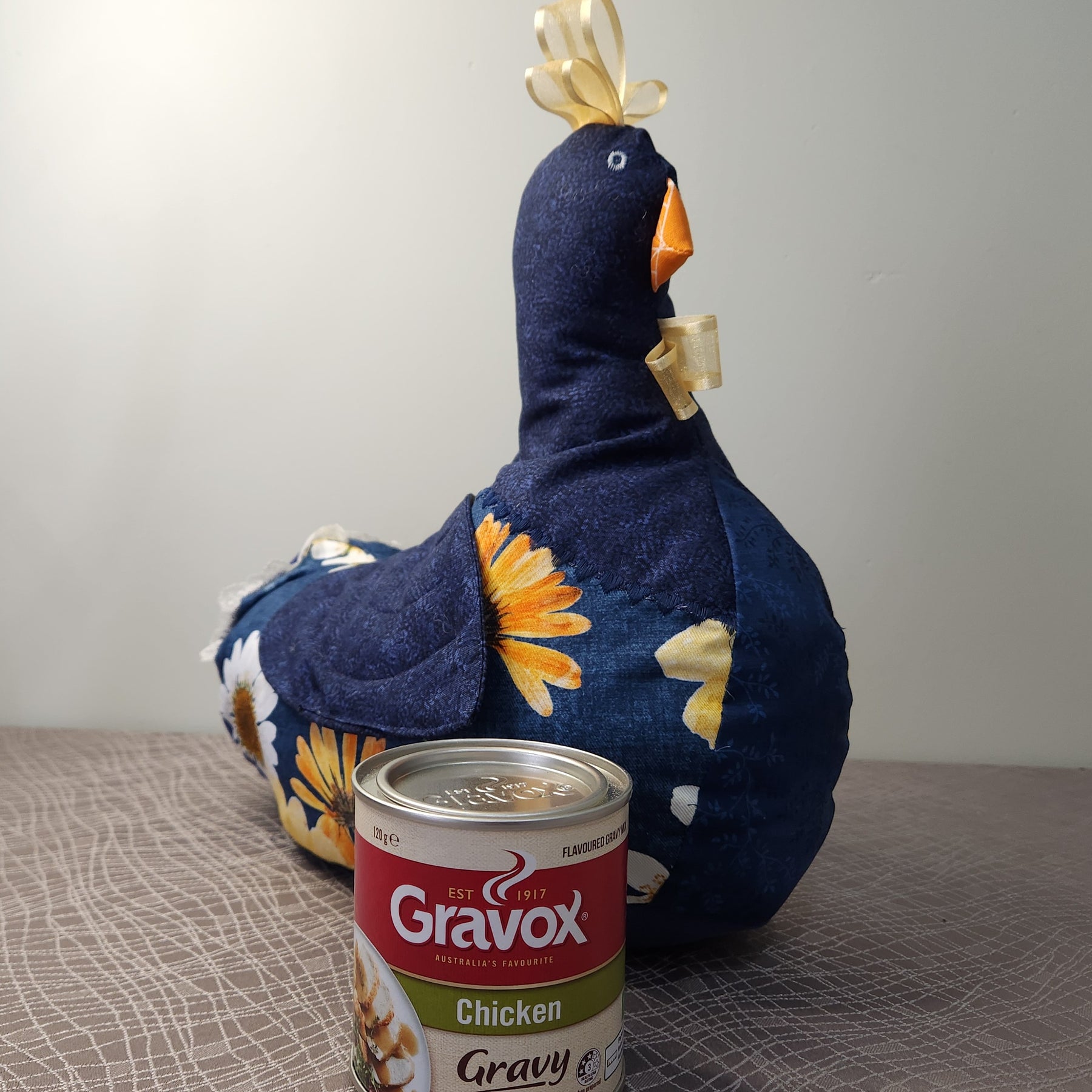 Patchwork Chicken Doorstop