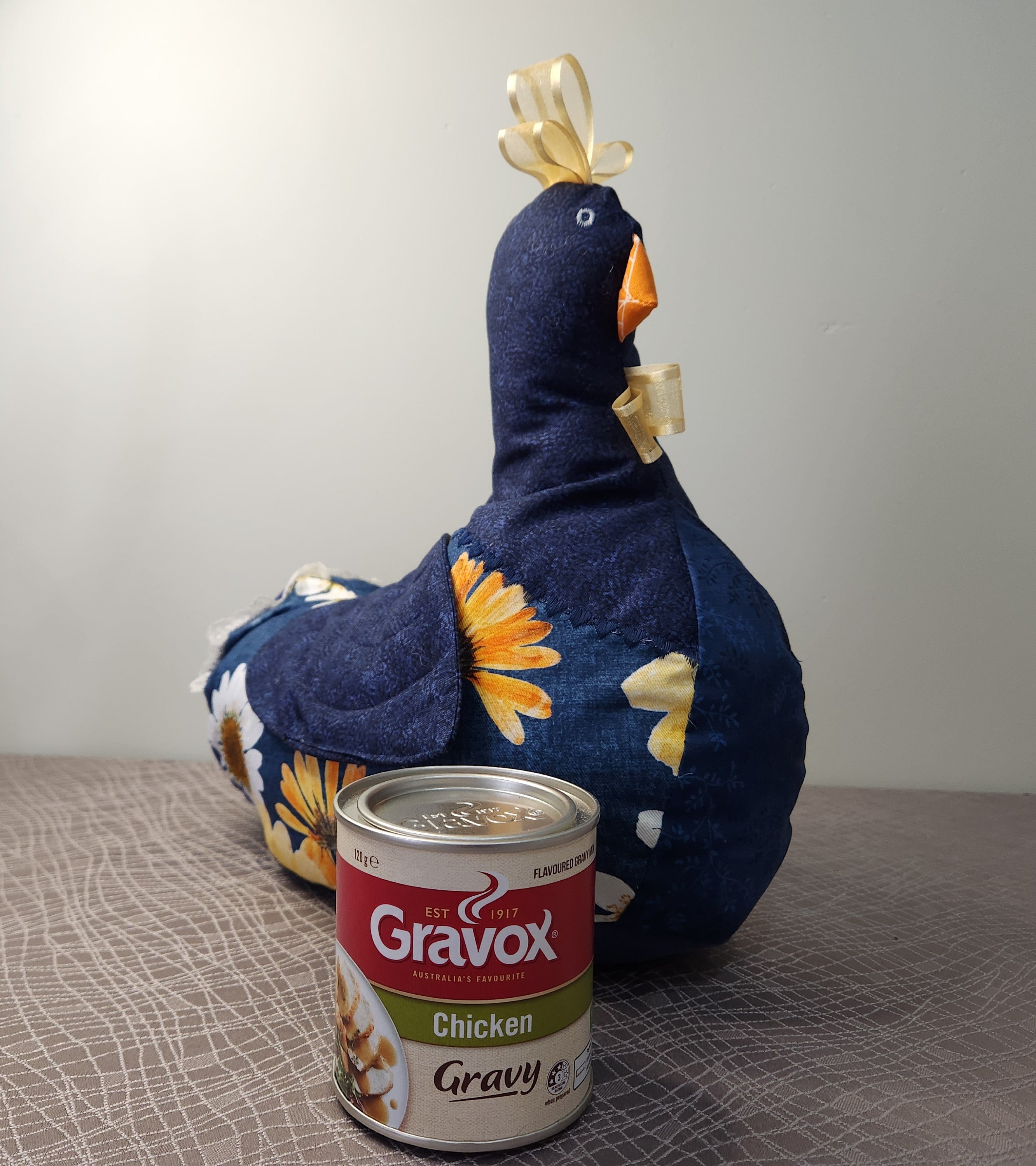 Patchwork Chicken Doorstop