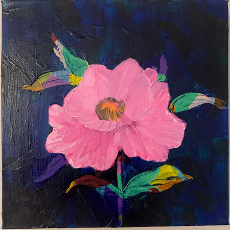 Be Yourself Flower Wall Art Original