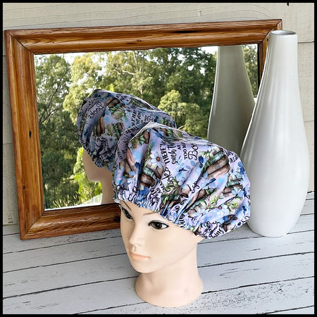 Shower Cap Adult Book Lovers