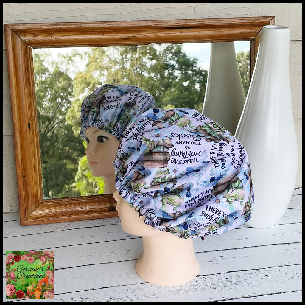 Shower Cap Adult Book Lovers