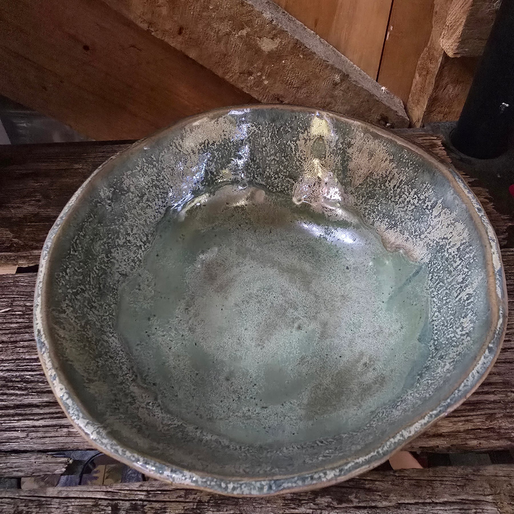 Salad bowl in gorgeous turquoise