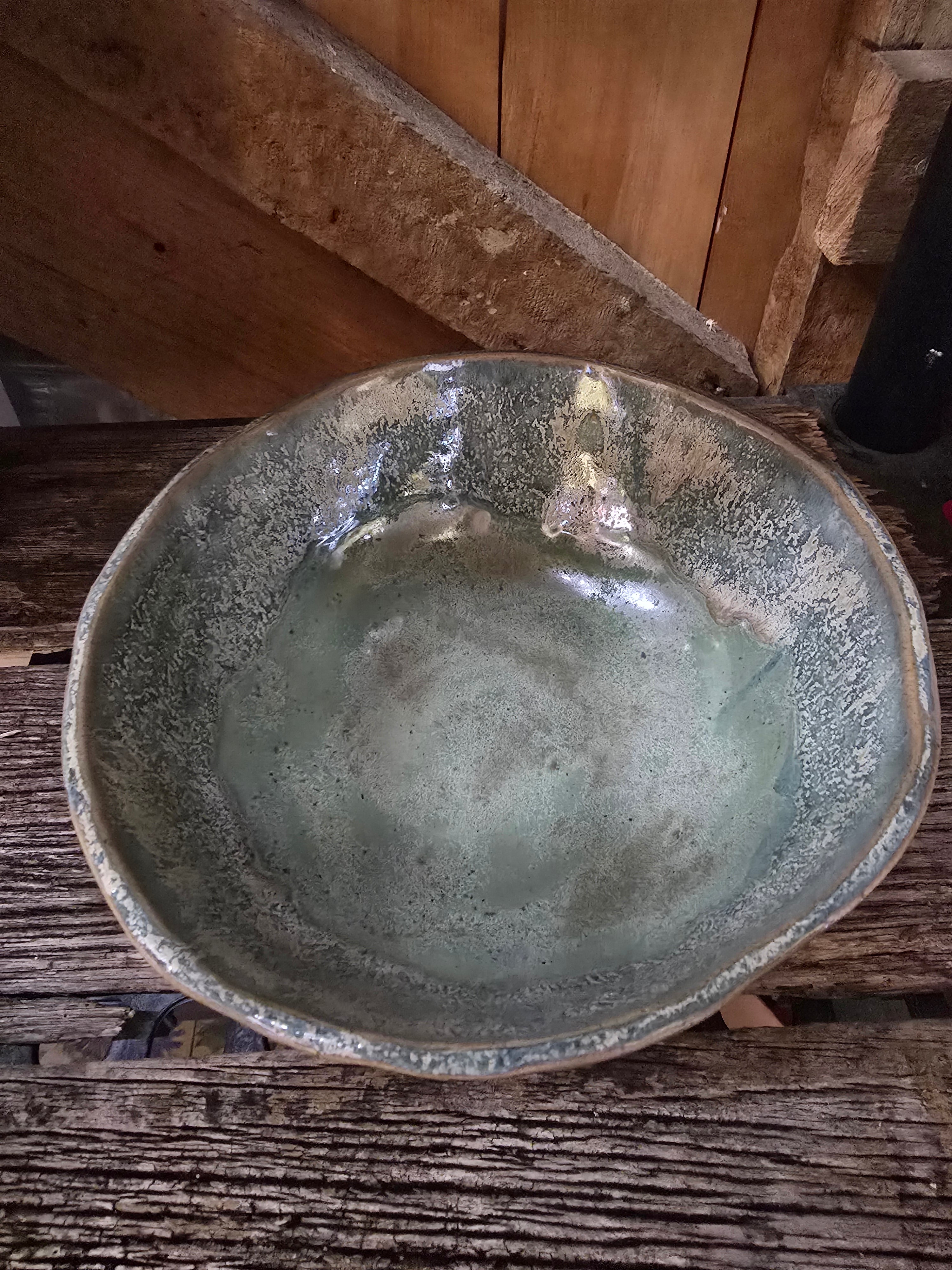 Salad bowl in gorgeous turquoise