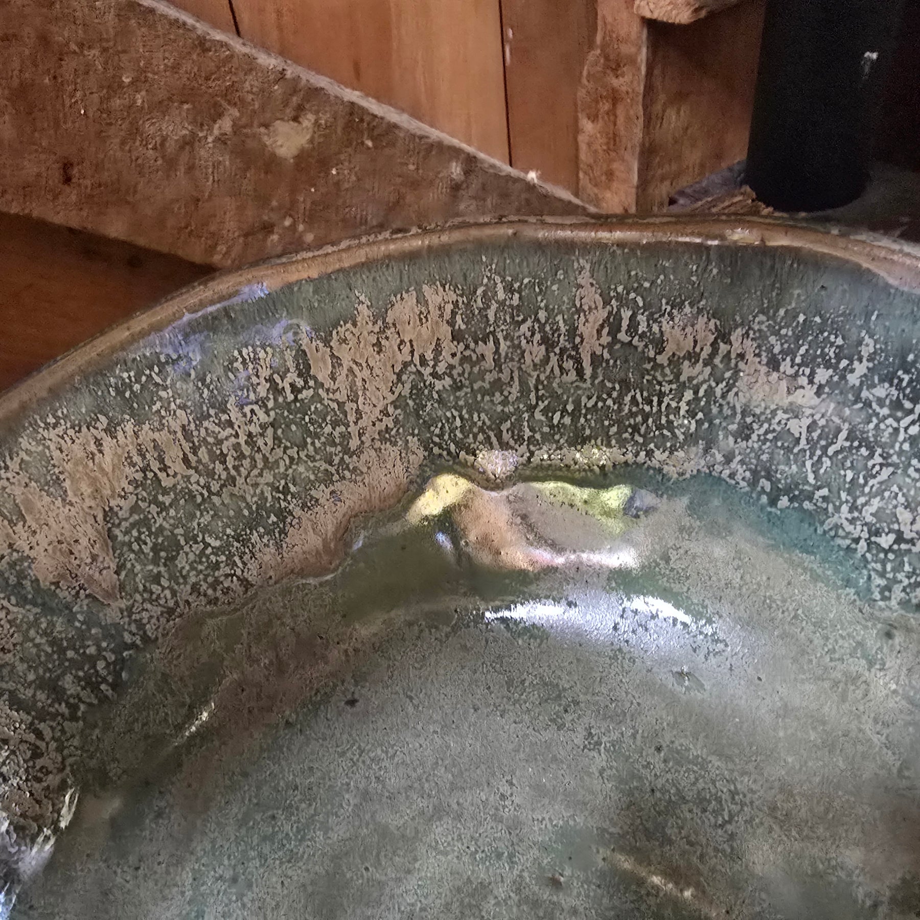 Salad bowl in gorgeous turquoise