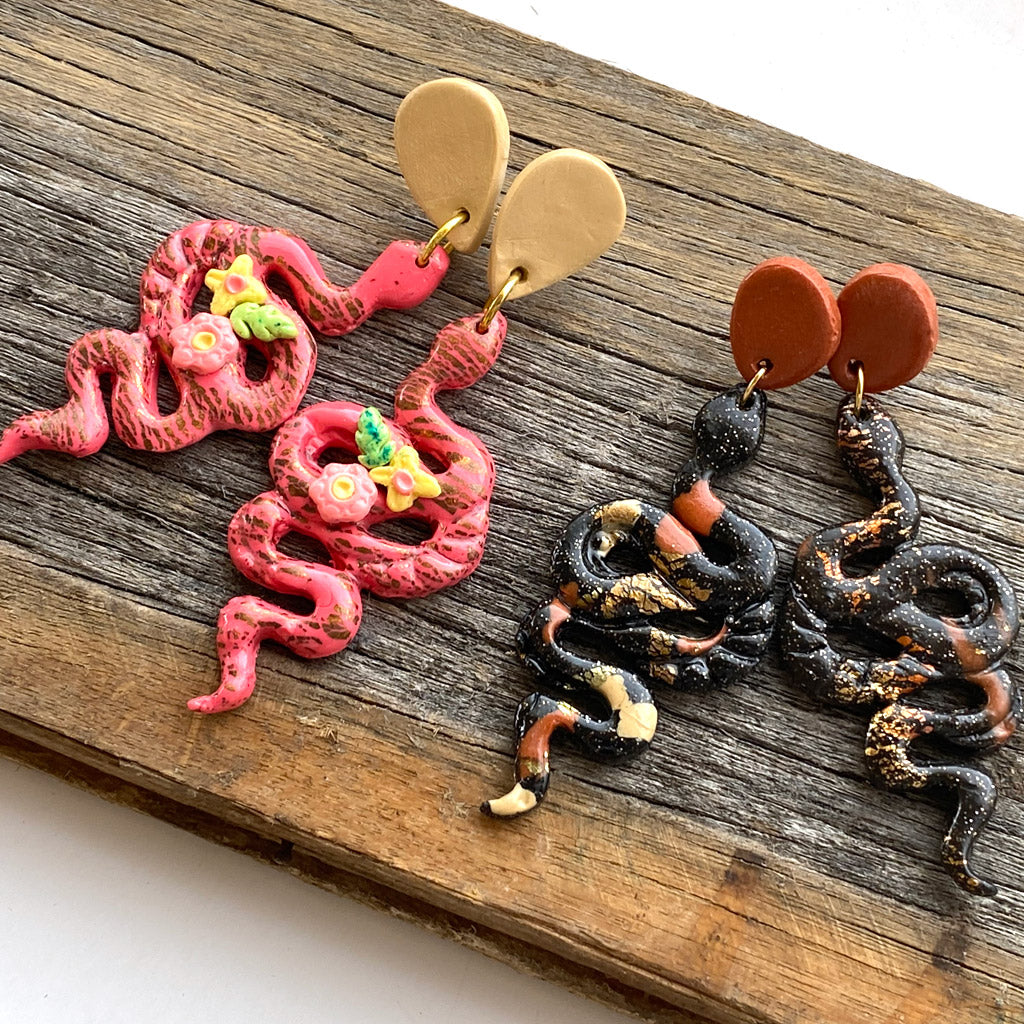 Snake Earrings