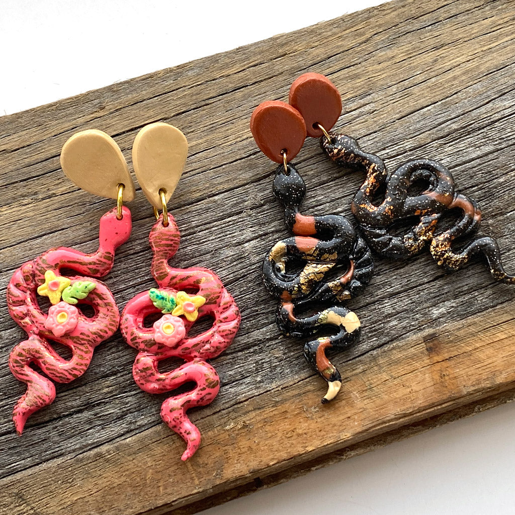 Snake Earrings