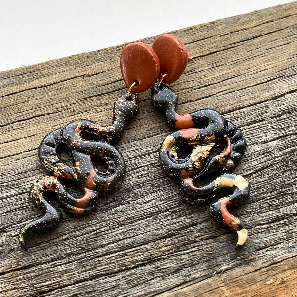 Snake Earrings