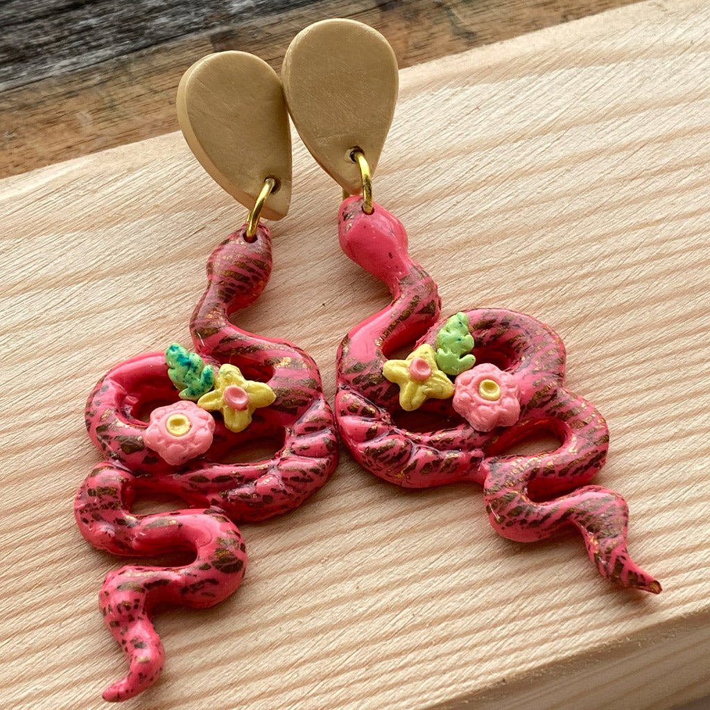 Snake Earrings