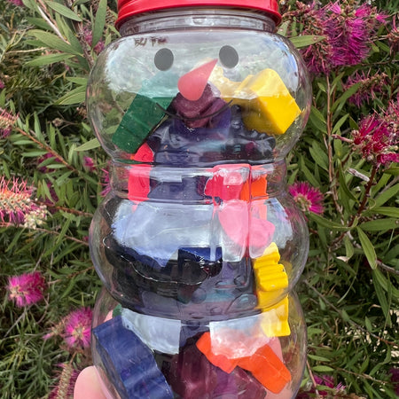 Snowman Full of Crayons