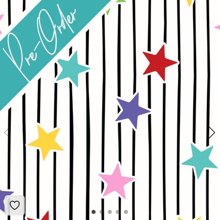 PRE-ORDER Water-resistant wet bags (Starlit Stripes - Creative Monsoon)