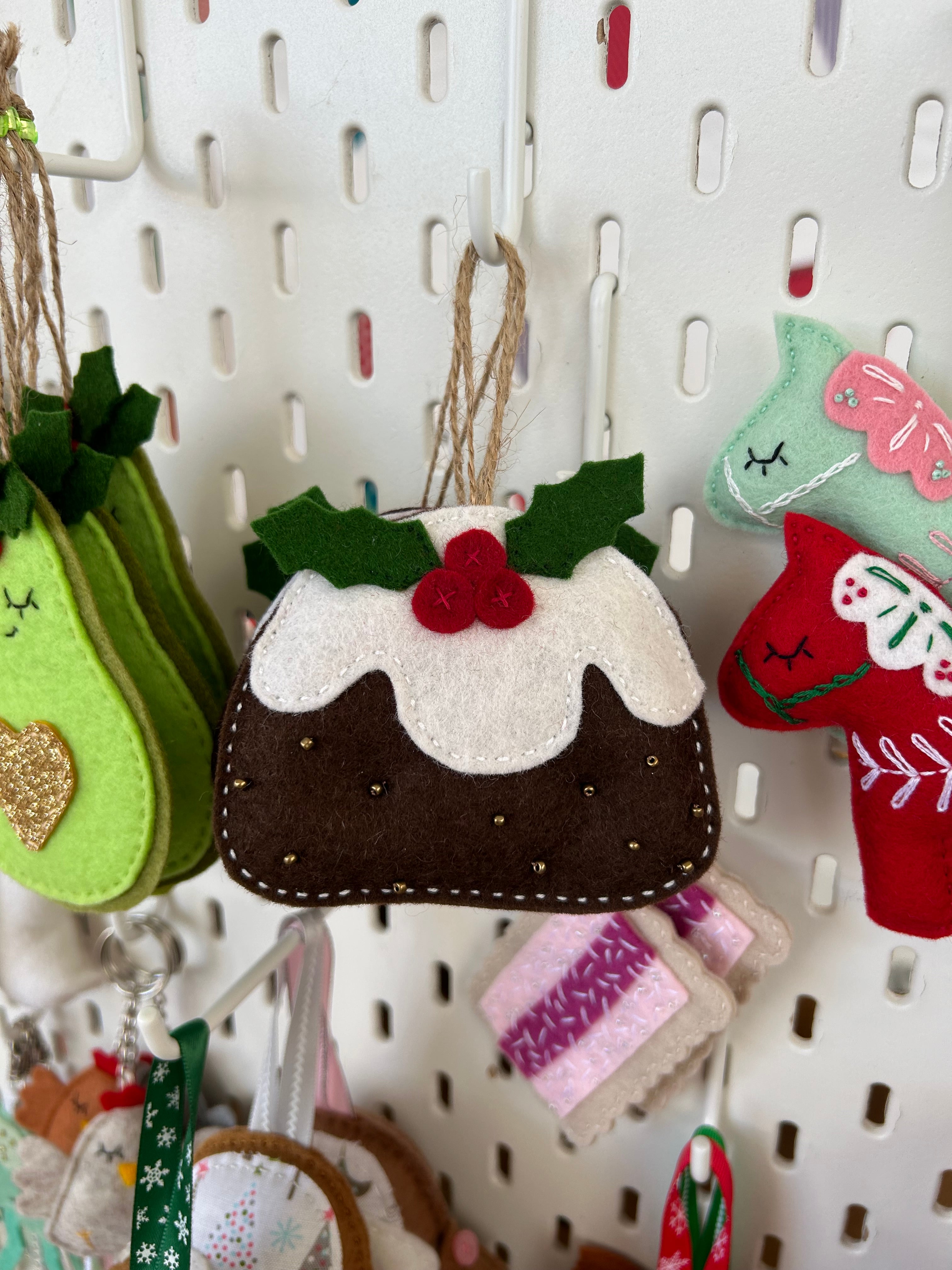 Christmas pudding decoration, ornament