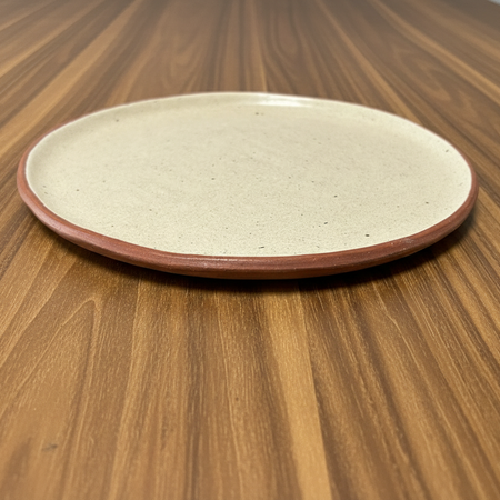 Handmade pottery platter