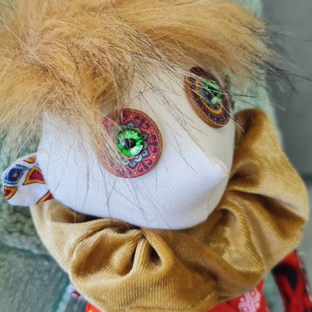 Handmade Art Doll - Tristram the Dragon Whisperer