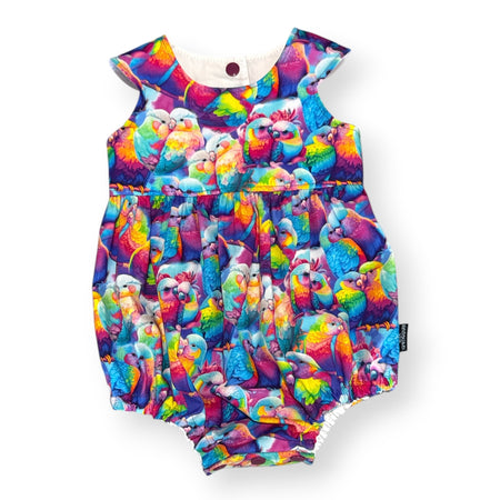 SIZE 00 - Tea Party Rompers - MIXED PRINTS