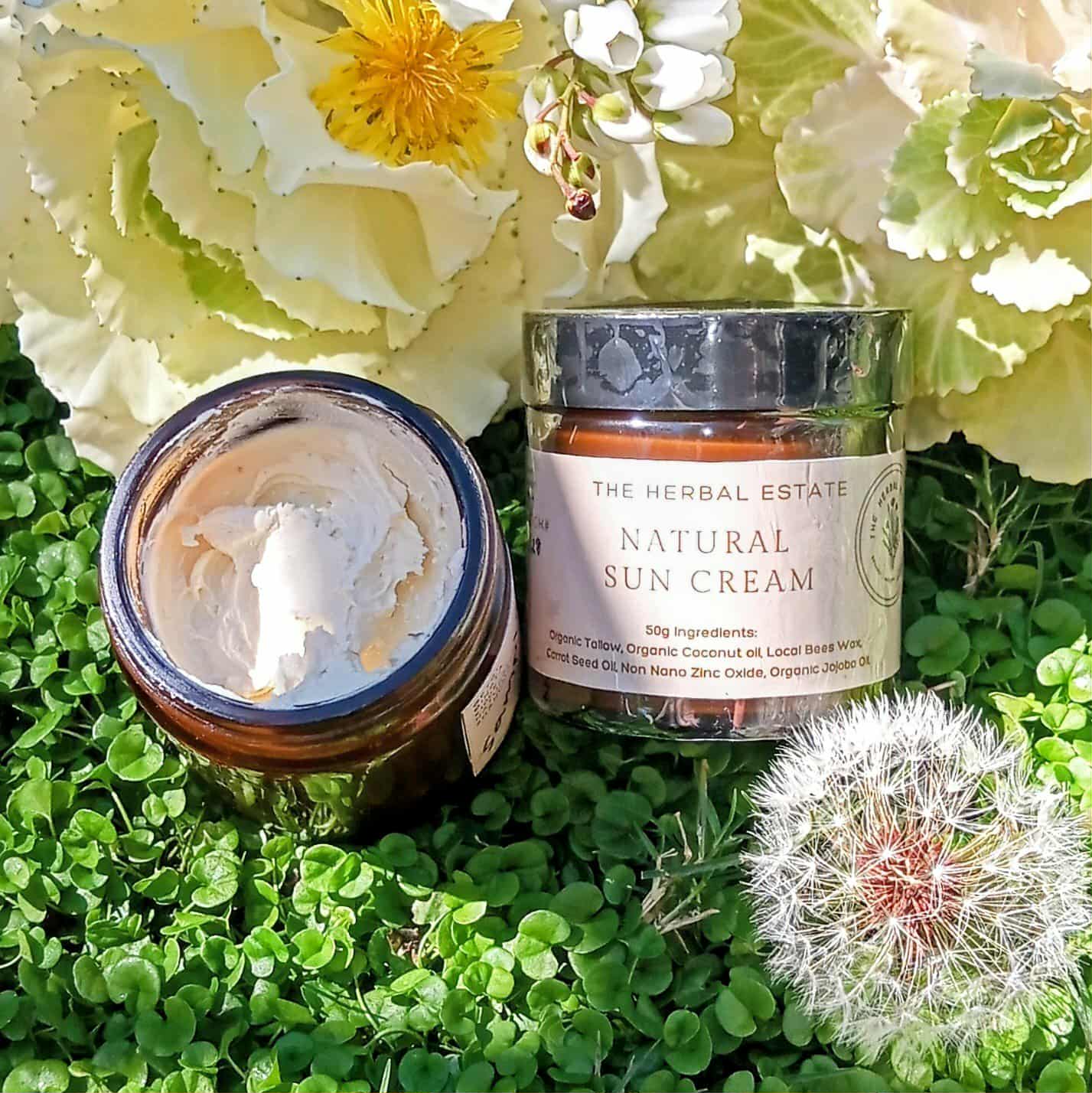 Natural Non-Nano Zinc Sun Cream: Nappy Barrier Cream 10g-50g