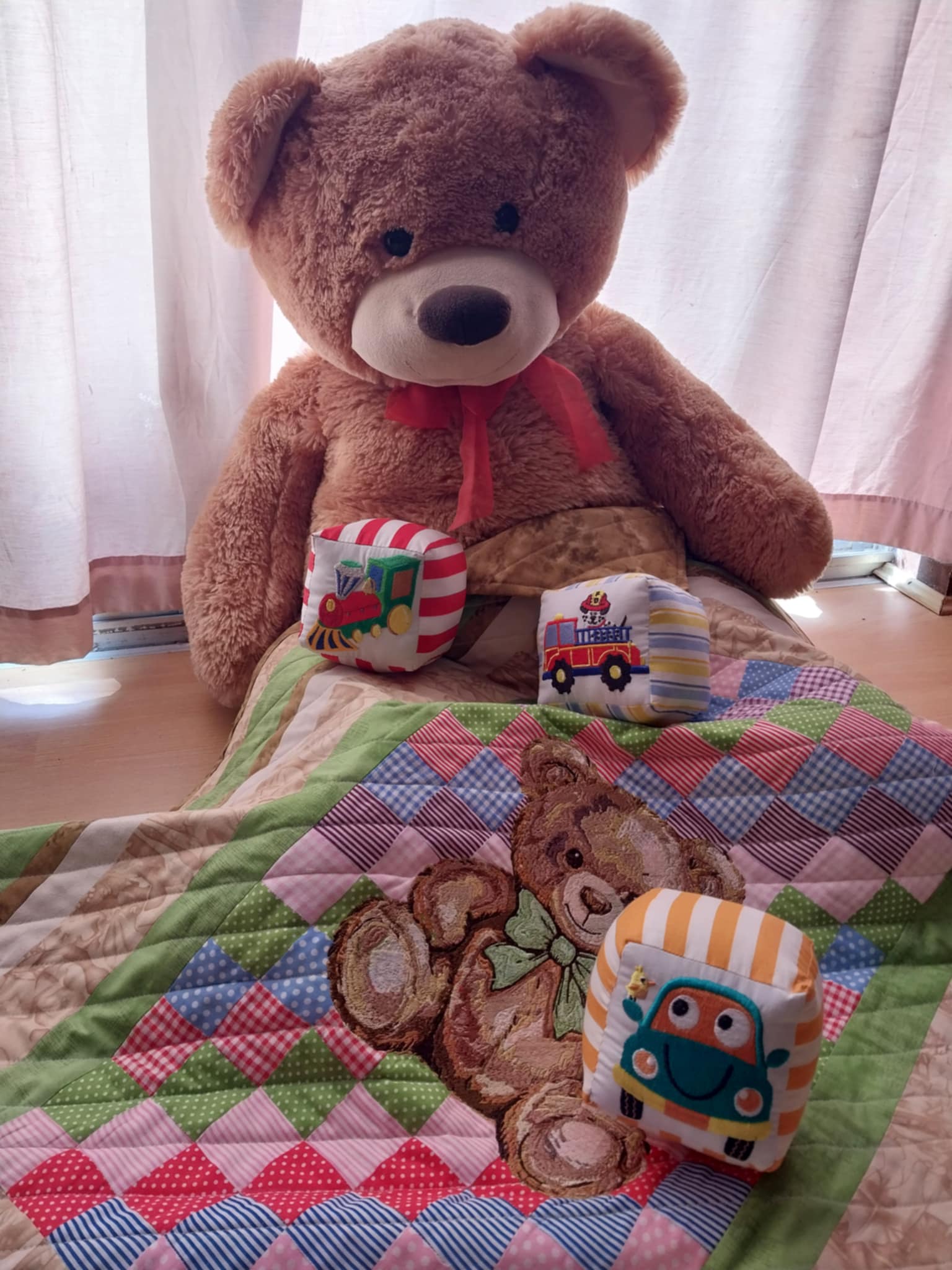 "Transport" Soft Baby Blocks