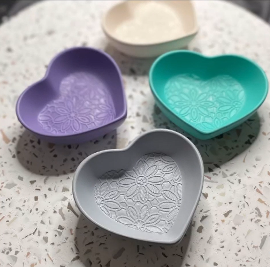 Love heart dish | Trinket dish | Colour decor collection