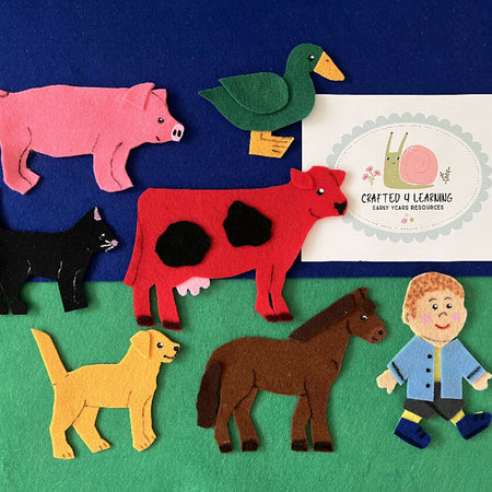 'I Went Walking' Felt Board Story Set