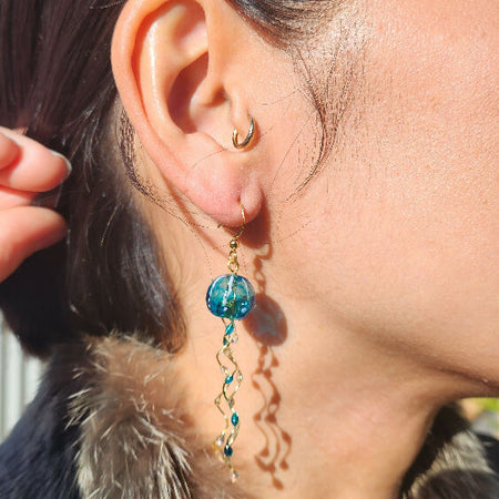 A Delicate, Translucent Jellyfish Accessory