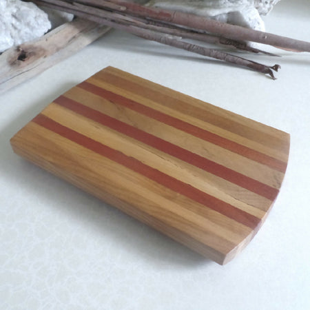 Contoured Serving Board- Tasmanian Myrtle & Sassafras