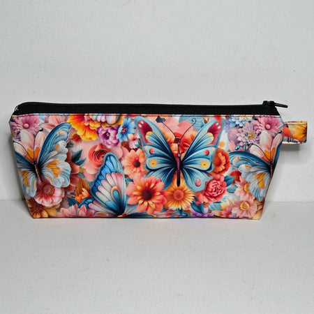 Pencil case in Pretty Butterfly Print fabric
