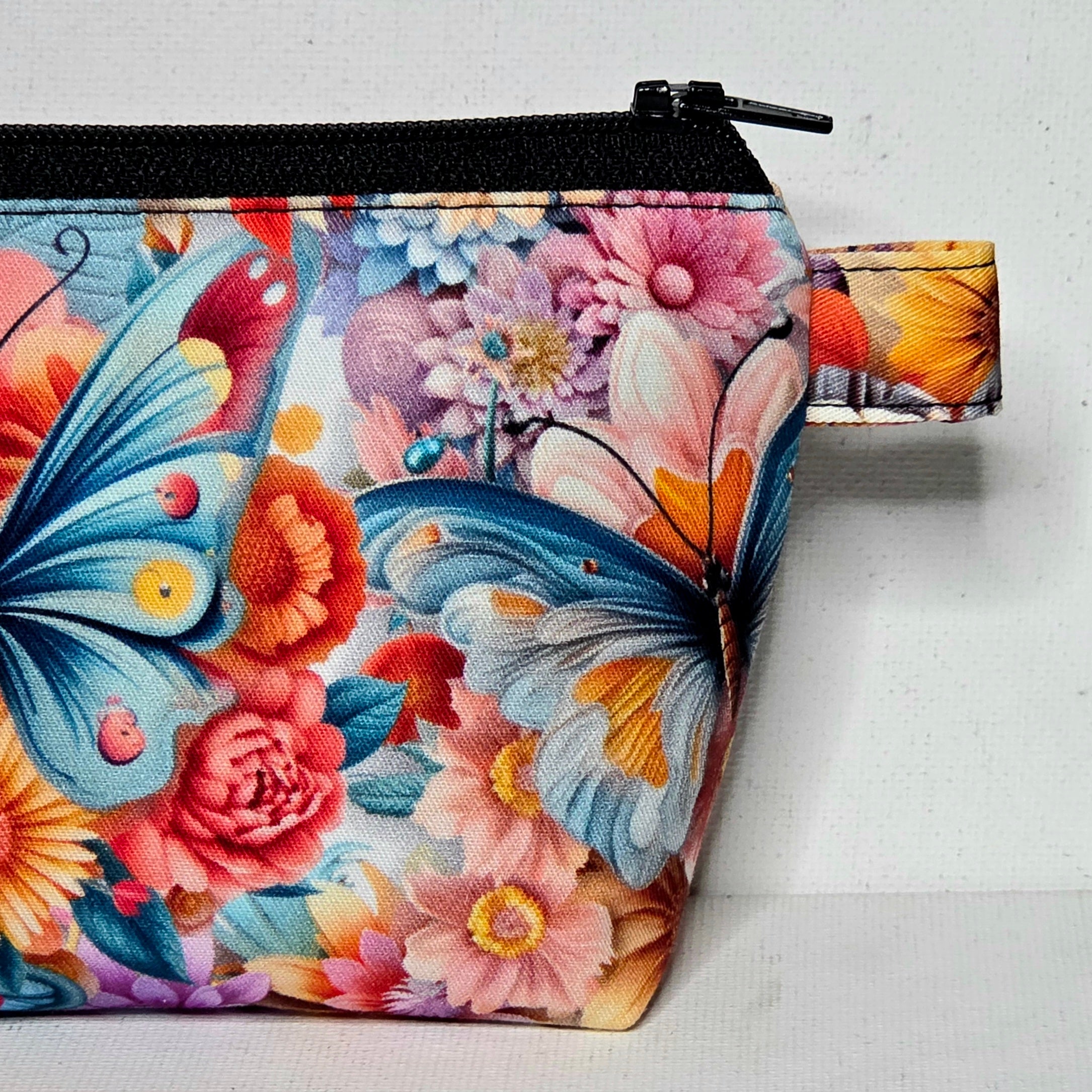Pencil case in Pretty Butterfly Print fabric