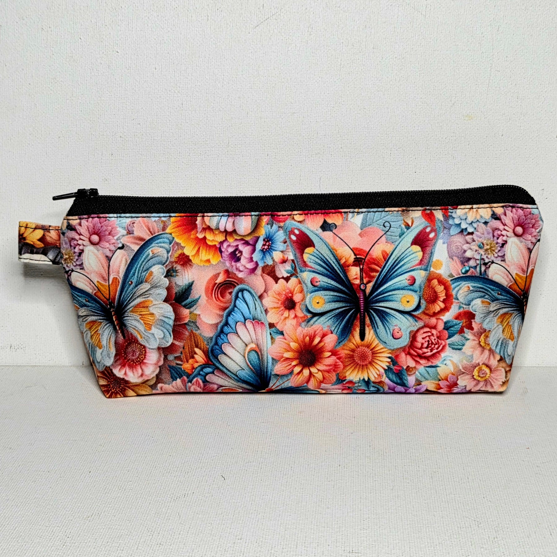 Pencil case in Pretty Butterfly Print fabric